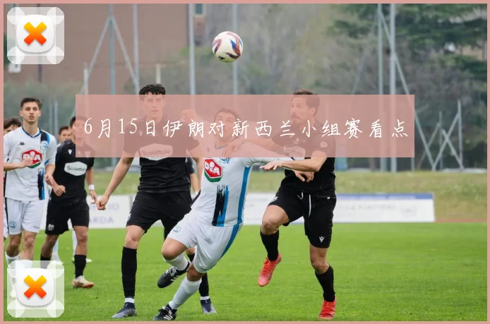 6月15日伊朗对新西兰小组赛看点